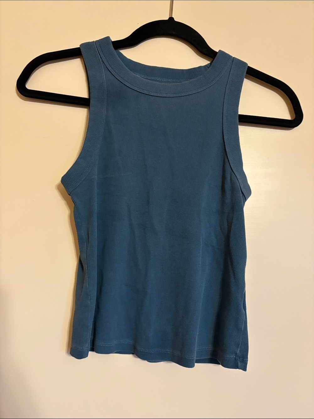 Old Navy Teal Ribbed Tank Top
